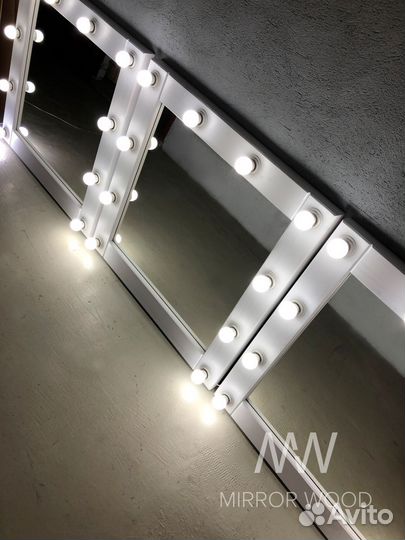 Гримерное зеркало с подсветкой