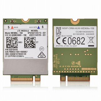 4G/LTE для HP и ThinkPad T460,Т460s,560,X260