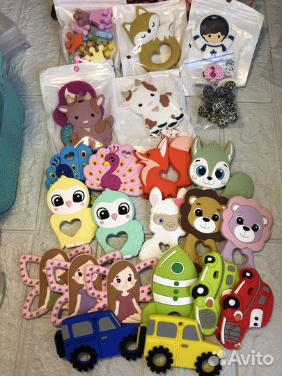 Грызунки и силиконовая фурнитура