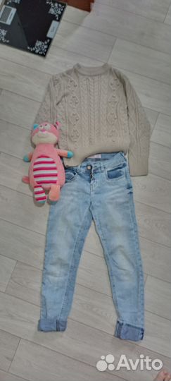 Джинсы для девочки 152