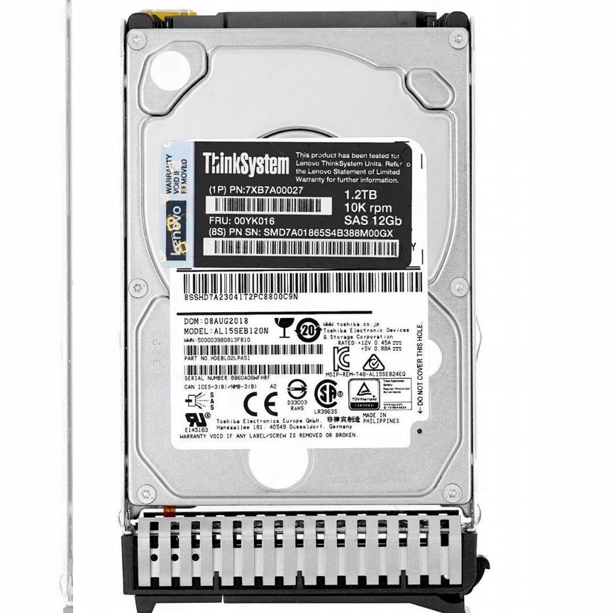 [7XB7A00027] Жесткий Диск Lenovo 1.2tb Sas 2,5" Hdd 7xb7a00027