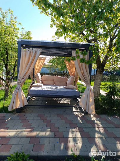 Шатер беседка качеля