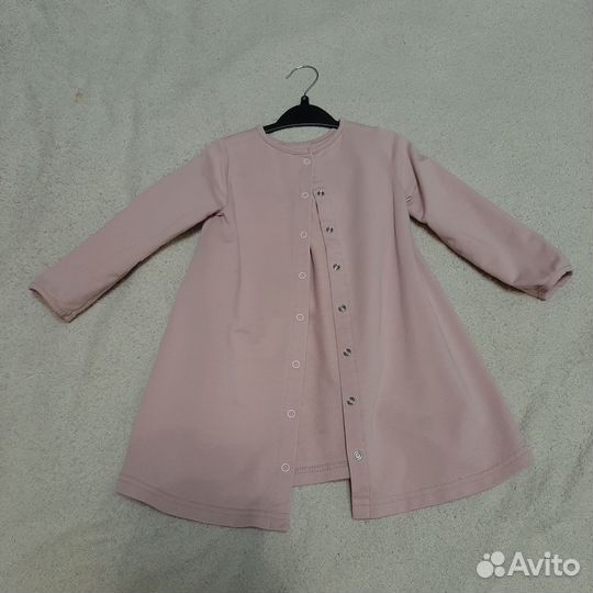 Платье для девочки с рукавами (1-3)