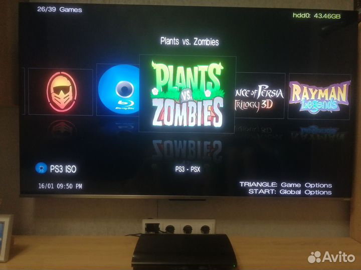 Sony PlayStation 3 super slim Hen 500gb прошитая