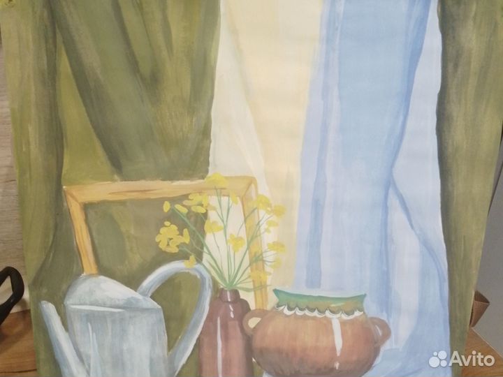 Рисунок красками