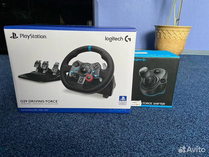 Продам руль logitech g29