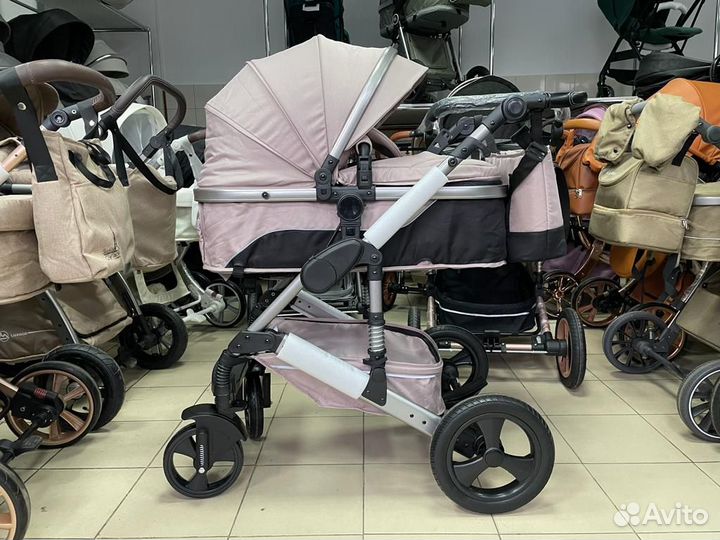 Детская коляска трансформер Luxmom 558 2в1 или 3в1