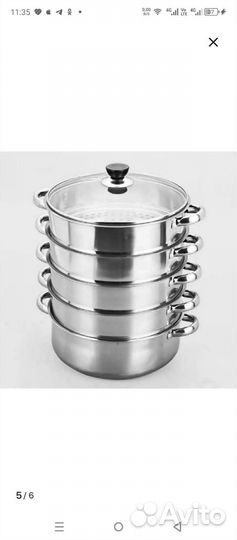 Мантоварка из нержавеющей стали