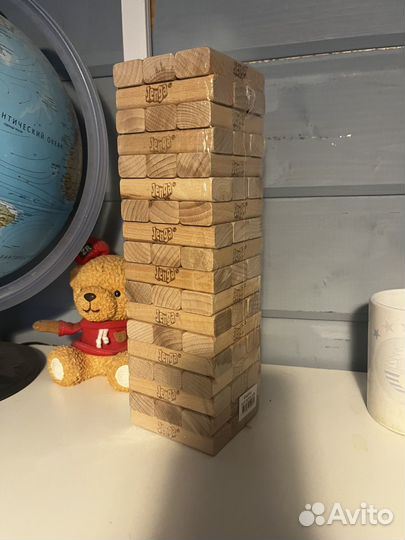 Новая игра jenga 54 детали