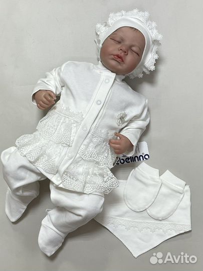 Новые комплекты на выписку из роддома, крестины