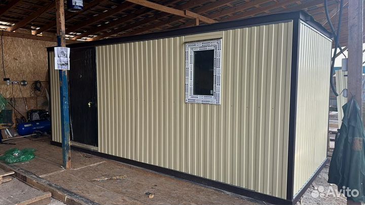 Блок-контейнер с душем и туалетом