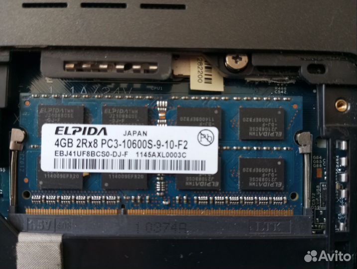 Ноутбук Packard Bell TX 86 - в разборе