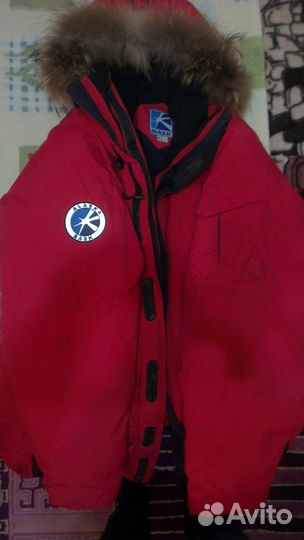 Пуховик-аляска back