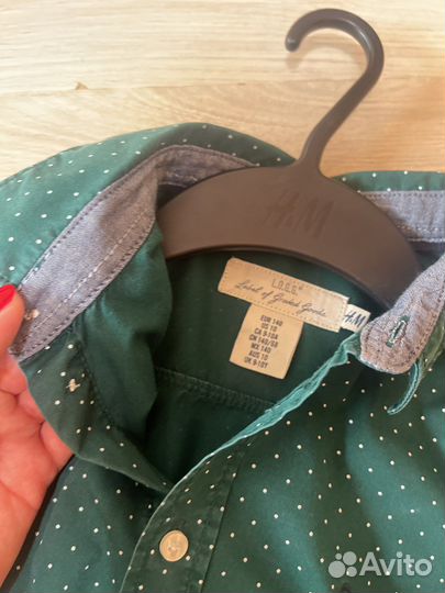 Рубашка для мальчика h m 140