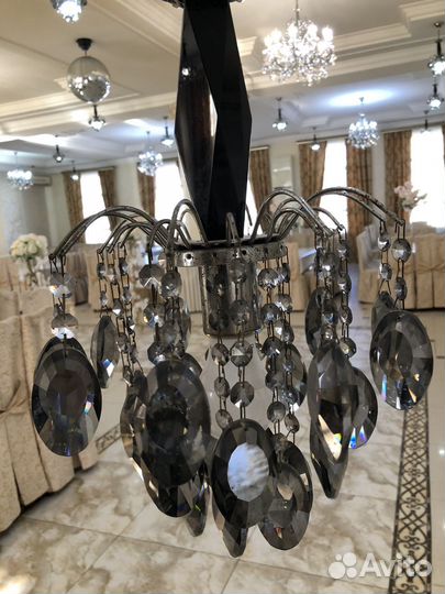 Люстры хрустальные бу