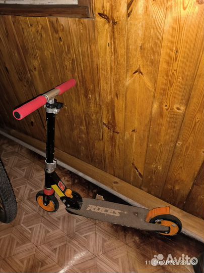 Самокат детский двухколесный бу