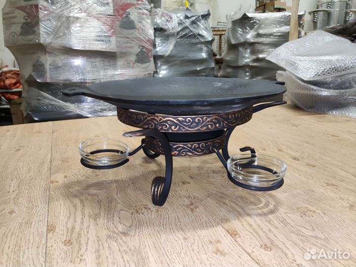 Чугунная сковорода садж