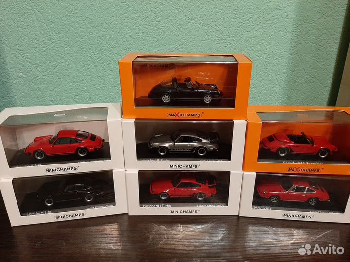 Модели Porsche 1/43