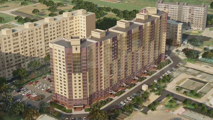 2-к. квартира, 78,4 м², 8/17 эт.