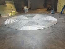 Поворотный круг платформа для машины в гараж