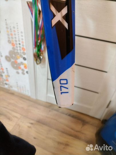 Комплект лыжи+палки+ботинки