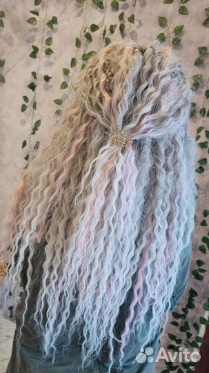 Наращивание афрокудри, косы