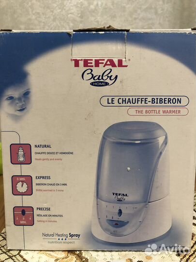 Подогреватель для бутылочек tefal Baby Home