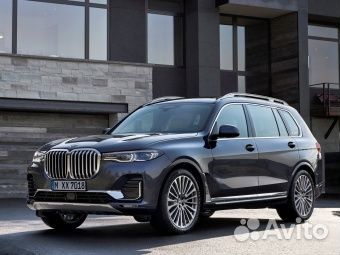 Ковры-Резина-Толстая BMW-Бмв -X7 (2019-2024г.)