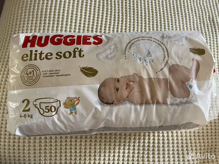 Памперсы Huggies Elite Soft (2)
