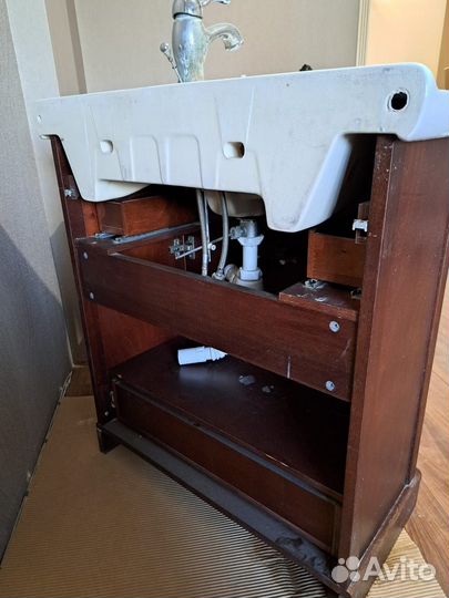 Тумба для ванной бу (дерево)