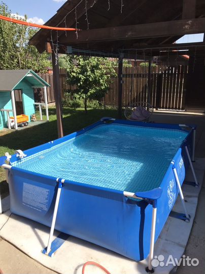 Каркасный бассейн intex