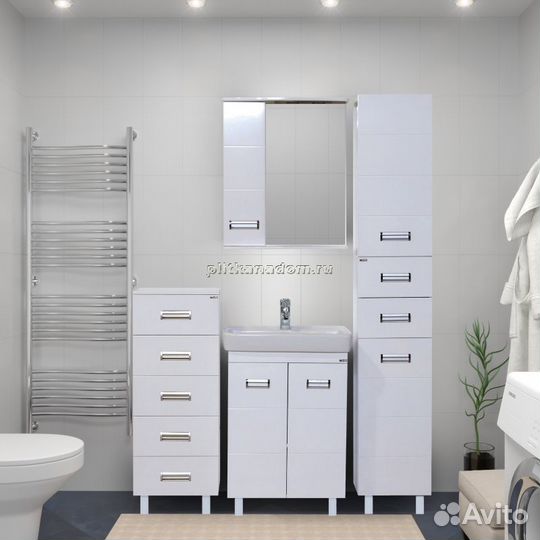 Misty Селена Тумба под раковину 60 Тумба прямая П-Сел01060-01Пр