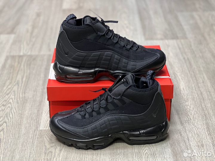 Кроссовки Nike Air Max 95 Sneakerboot Black