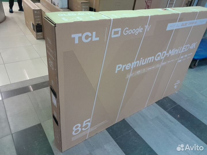 Телевизор TCL 85X955 новый официальная гарантия