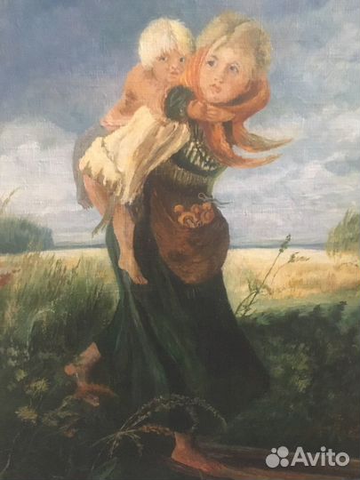 Картина маслом на холсте