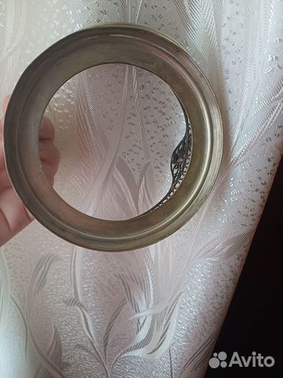 Мельхиоровая подставка