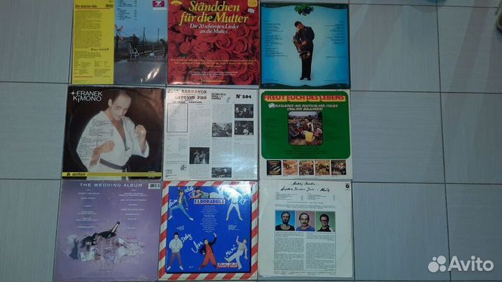 Виниловые пластинки Лот 5 Пластинки разных жанров