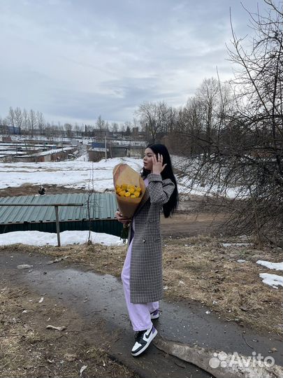 Пальто женское осень весна 40 42