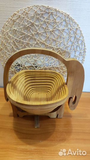 Ваза корзина под фрукты, конфеты