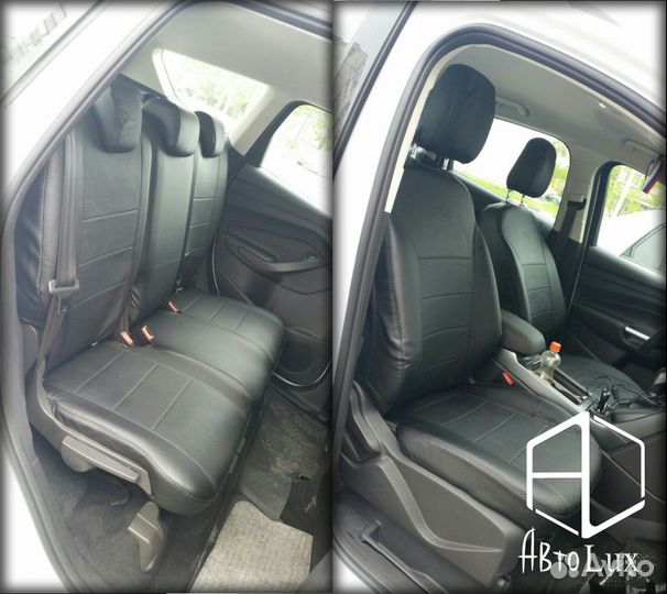 Авточехлы «Турин» из экокожи Ford Kuga