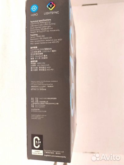 Игровая мышь Logitech G403 Hero новая