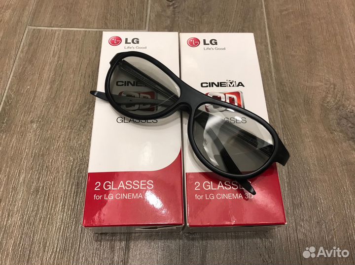 3D очки для телевизора LG (2 пары)
