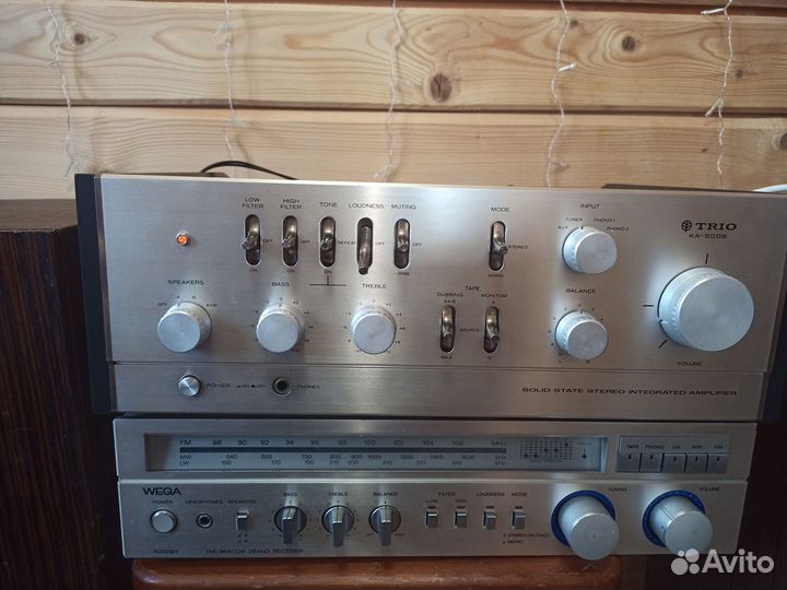 Trio/Kenwood KA-5006 на транзисторах Nec