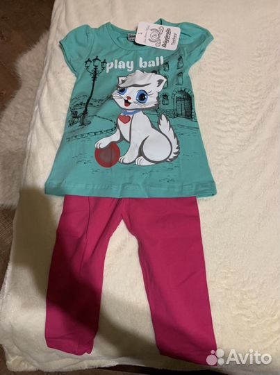 Костюм для худ. девочек 5-6 лет Турецкий из хлопка