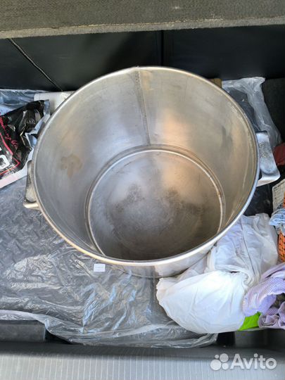 Кастрюля из нержавейки большая