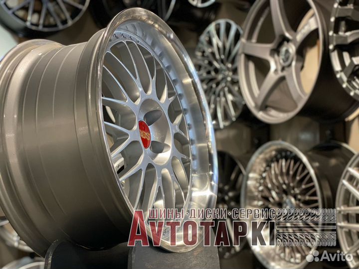 Диски тюнинг r19 5-112 9,5 j BBS стиль серебро