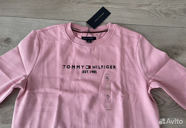 Tommy Hilfiger свитшот флис девочки 10/14 лет