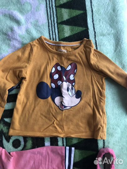 Детские вещи пакетом на девочек 74