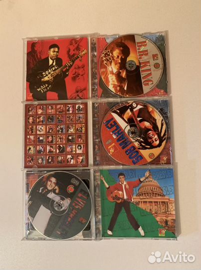 Music history. Presley, Marley, Nirvana и тд. CD