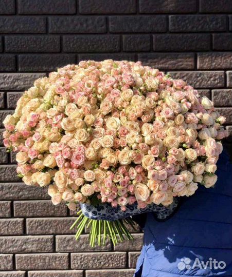 Цветы розы кустовые доставка